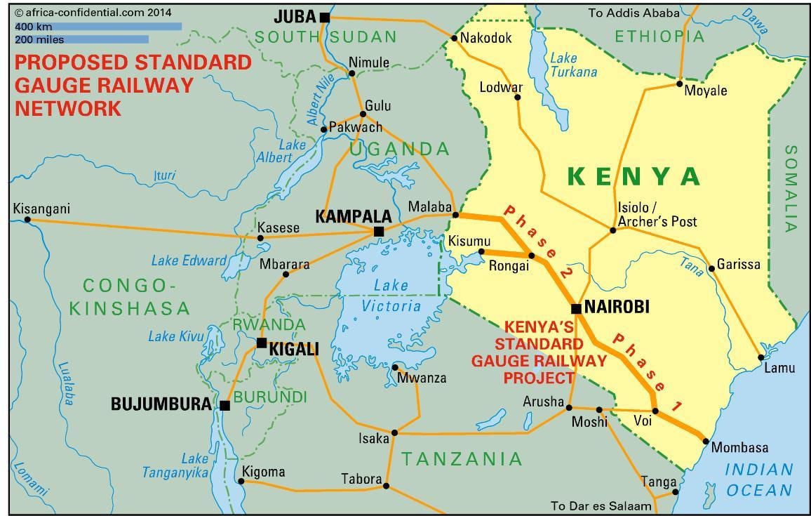 Kenia standard gauge railway anzeigen