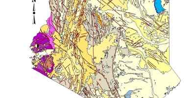 Karte von Kenia-mineral-Ressourcen