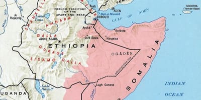 Karte von Nord-Kenia